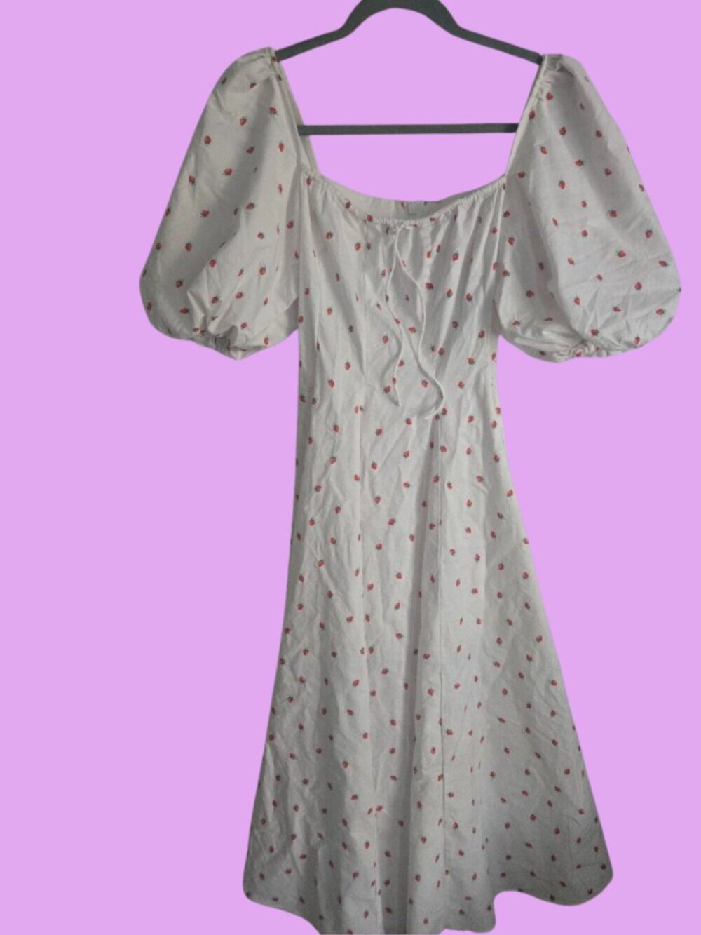 XS Selkie La Fraise Strawberry Day Dress